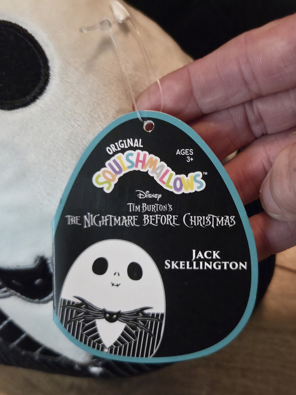 NWTDisney Nightmare Before Christmas Jack Skellington Squishmallow And Handtowel - Picture 3 of 6